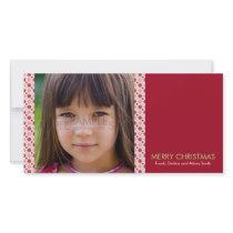 Amaryllis Stars :: Christmas Photocard
