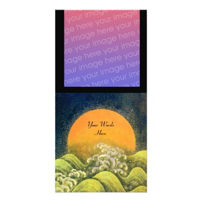 AMATERASU , SUN GODDESS , green yellow black Photo Card Template by bulgan_lumini