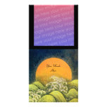 AMATERASU , SUN GODDESS , green yellow black Photo Card Template