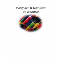 AMATEUR ARTIST t-shirts