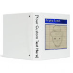 Amateur Leprechaun Sketch 3 Ring Binders