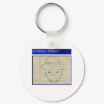 Amateur Leprechaun Sketch keychains by MemeRegime Amateur Leprechaun Sketch keychains