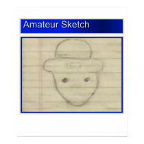 Amateur Leprechaun Sketch posters