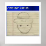 Amateur Leprechaun Sketch Posters