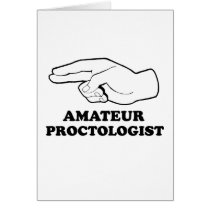 AMATEUR PROCTOLOGIST CARDS