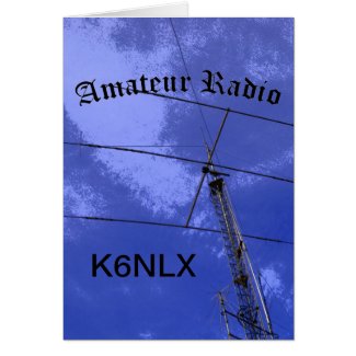 Amateur Radio and Call Sign Greeting Cards