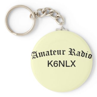Amateur Radio and Call Sign Key Chains