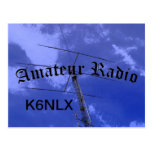 Amateur Radio and Call Sign Postcard