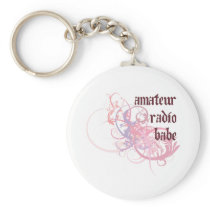 Amateur Radio Babe Keychains