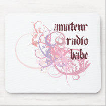 Amateur Radio Babe Mouse Pads