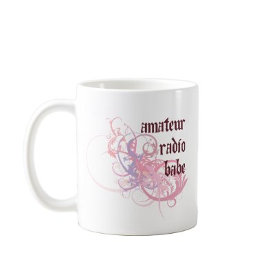 Amateur Radio Babe Coffee Mugs by busybees