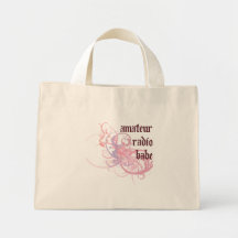 Amateur Radio Babe Tote Bag