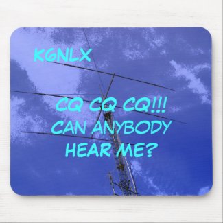 Amateur Radio Call Sign CQ Mousepad