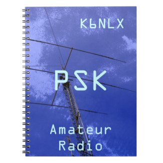 Amateur Radio Call Sign PSK Note Book