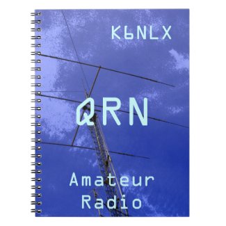 Amateur Radio Call Sign QRN Note Books