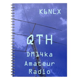 Amateur Radio Call Sign QTH and Locator Notebook