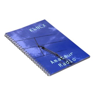 Amateur Radio Call Sign Spiral Note Book