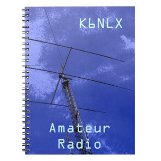 Amateur Radio Call Sign Spiral Note Book