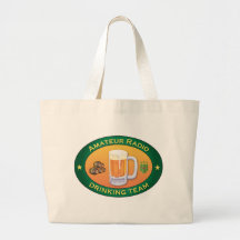 Amateur Radio Drinking Team Tote Bag