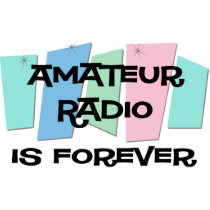 Amateur Radio Is Forever photo sculptures