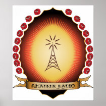 Amateur Radio Mandorla Print