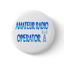 Amateur Radio Operator Button
