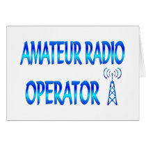 Amateur Radio Operator Card