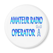 Amateur Radio Operator Magnet