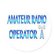 Amateur Radio Operator Sticker