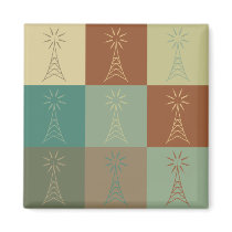 Amateur Radio Pop Art Fridge Magnet