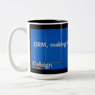 Amateur Radio QRM and Callsign Mug