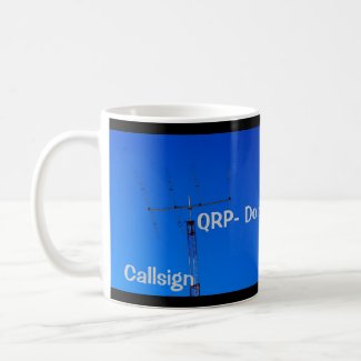 Amateur Radio QRP and Callsign Mug 2