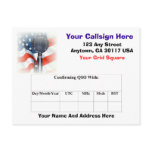 Amateur Radio QSL Card Post Card
