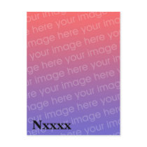 Amateur Radio QSL Card Template postcards