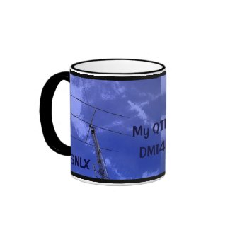Amateur Radio QTH and Callsign Mug mug