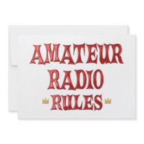 Amateur Radio Rules Invitation