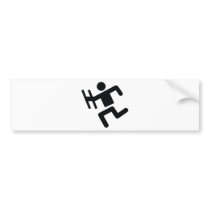 amateur radio running bumper stickers