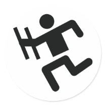 amateur radio running stickers by Tomaniac amateur radio running stickers