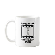 Amateur Radio Stunts Coffee Mugs