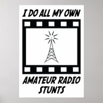 Amateur Radio Stunts Print