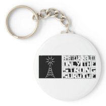 Amateur Radio Survive Key Chains