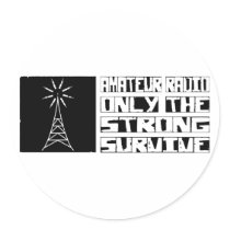 Amateur Radio Survive Stickers