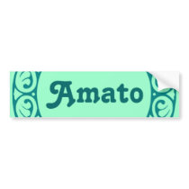 Amato Italian bumper sticker