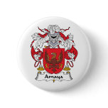 Amaya Family Crest Pinback Buttons