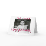 Amazed Baby Happy Belated Birthday Greeting Cards