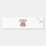 Amazing Anemia Fighter In Action Bumper Sticker