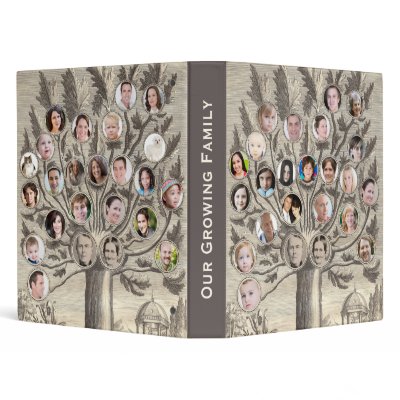 Amazing Antique Family Tree - Add up to 48 Photos Binders by AntiqueImages
