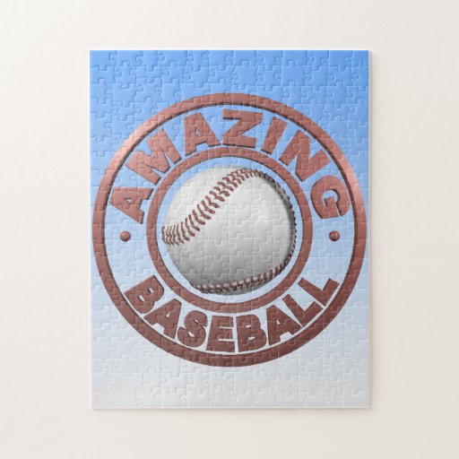 Amazing Baseball Jigsaw Puzzle Zazzle
