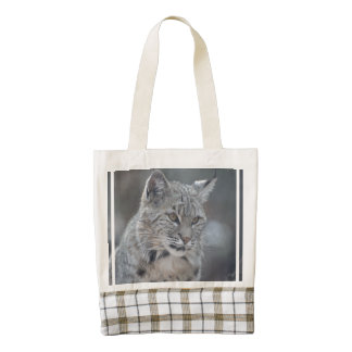 Amazing Bobcat Zazzle HEART Tote Bag