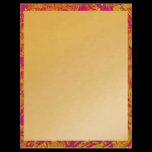 AMAZING BORDERS n Gold Baby Pink Base letterhead